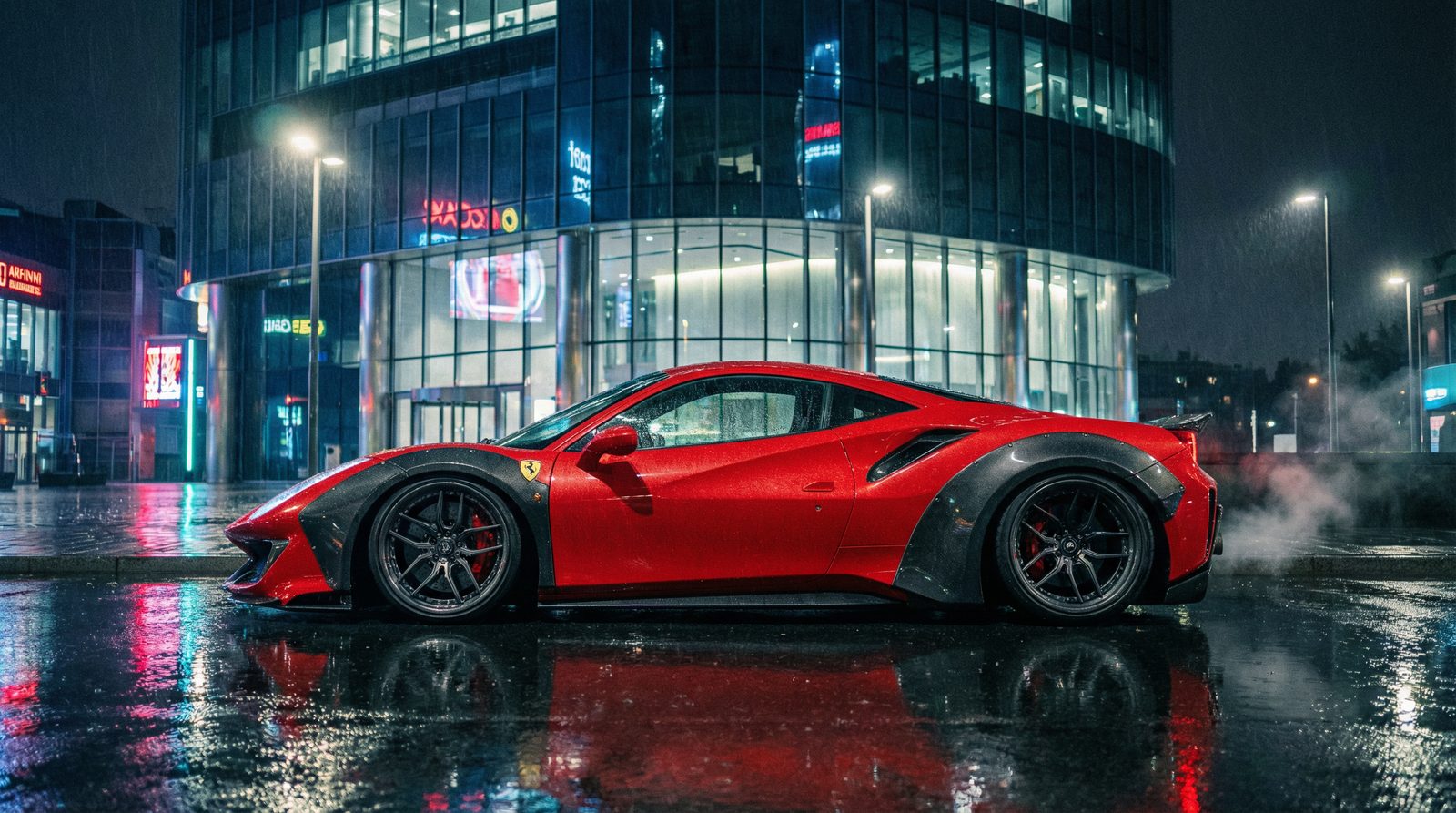 大象传媒法拉利改装视频